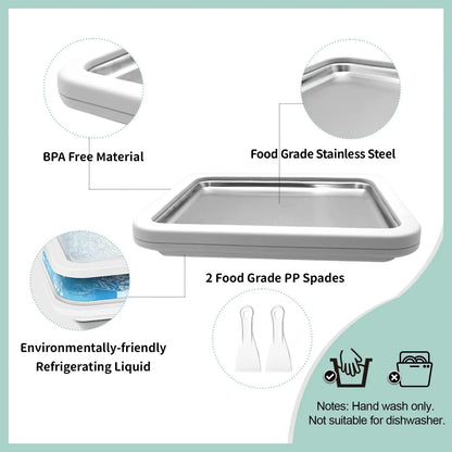 SweetRoll Station™ – At-Home Rolled Ice Cream Kit